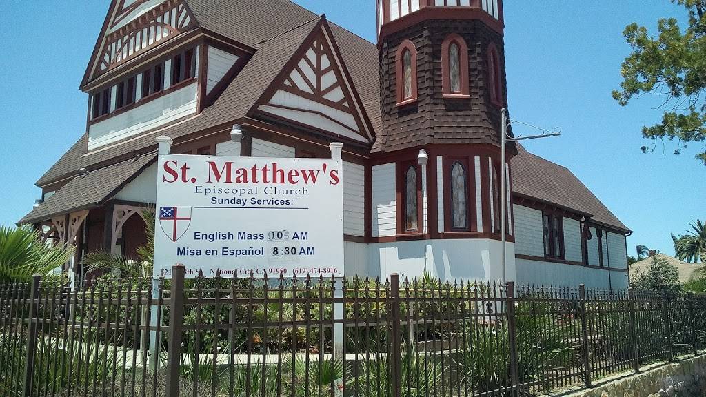 St. Matthews Episcopal Church | 521 E 8th St, National City, CA 91950 | Phone: (619) 474-8916