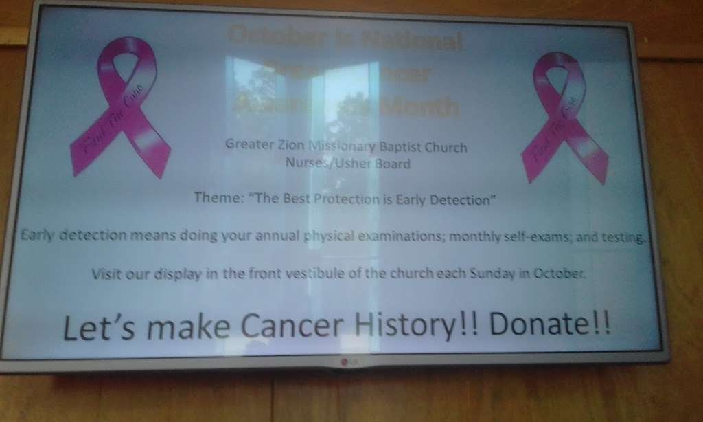 Greater Zion Baptist Church | 1620 Dolly Wright St, Houston, TX 77088, USA | Phone: (281) 447-2711