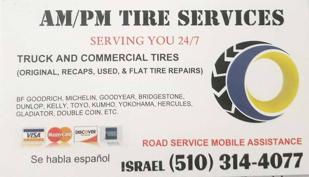 AM/PM Tires Services | 1565 Industrial Pkwy W, Hayward, CA 94544, USA | Phone: (510) 314-4077