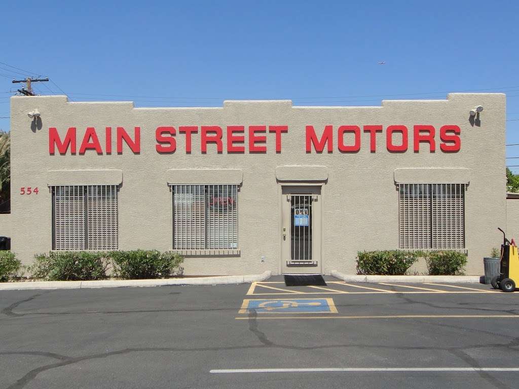 Main Street Motors Inc | 554 W Main St, Mesa, AZ 85201, USA | Phone: (480) 827-2710