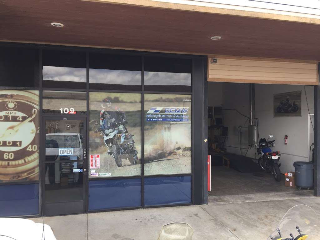 DCMW Motorcycle Service of San Diego Inc. | 7945 Mission Gorge Rd #109, Santee, CA 92071, USA | Phone: (619) 449-2059