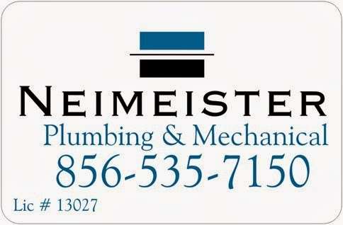 Neimeister Plumbing & Mechanical Contractors | 158 Altair Dr, Sewell, NJ 08080, USA | Phone: (856) 535-7150