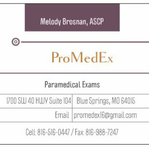 ProMedEx | 1500 NW Mock Ave Suite A, Blue Springs, MO 64015, USA | Phone: (816) 516-0447