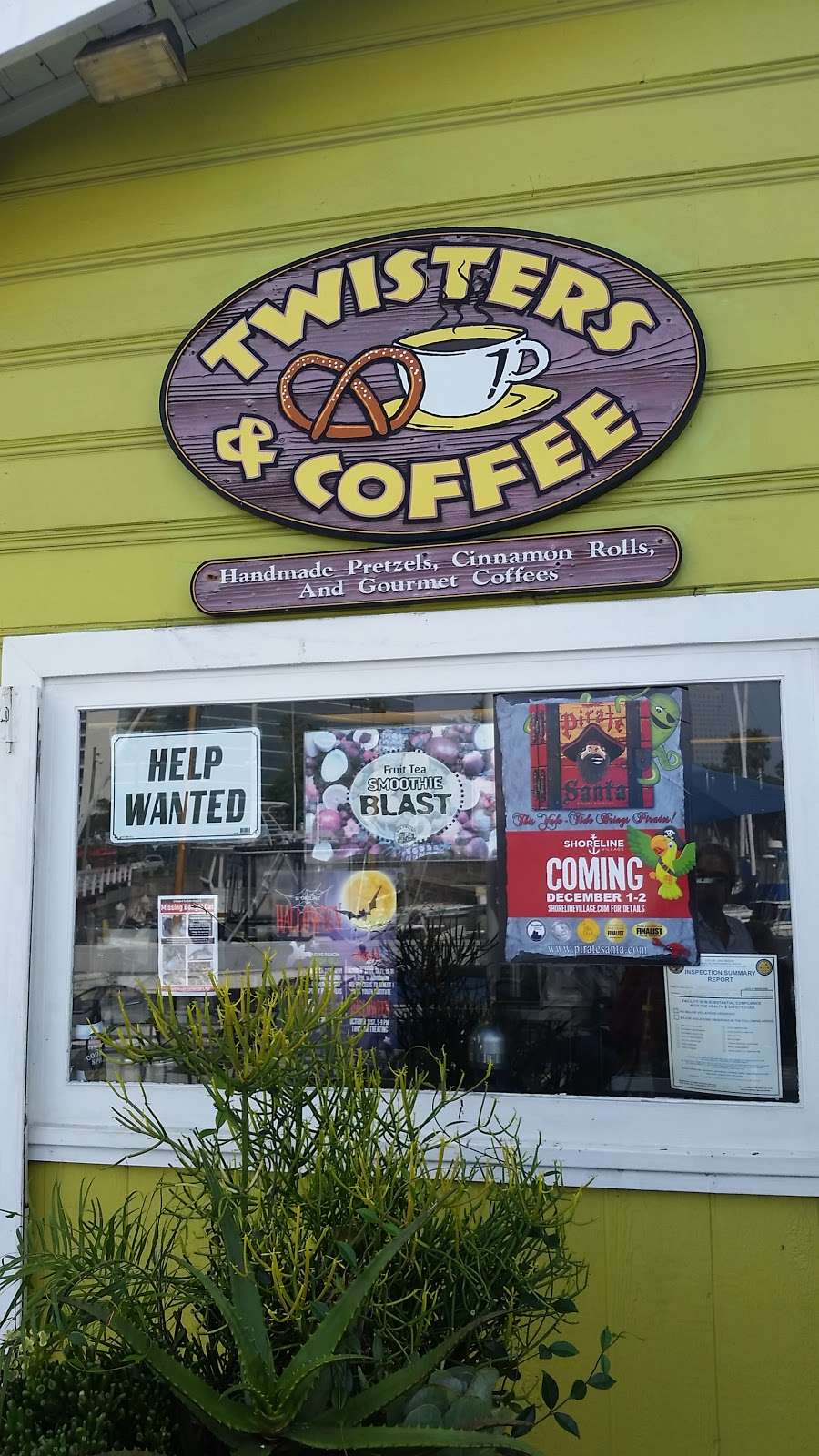 Twisters & Coffee | 419 Shoreline Village Dr, Long Beach, CA 90802 | Phone: (562) 495-1060