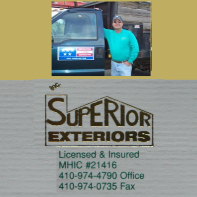 Superior Exteriors Inc | 5489 Brooks Woods Rd, Lothian, MD 20711, USA | Phone: (410) 867-4455