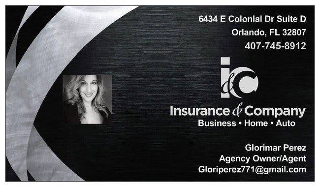Insurance & Company | 6434 E Colonial Dr suite d, Orlando, FL 32807, USA | Phone: (407) 745-8912