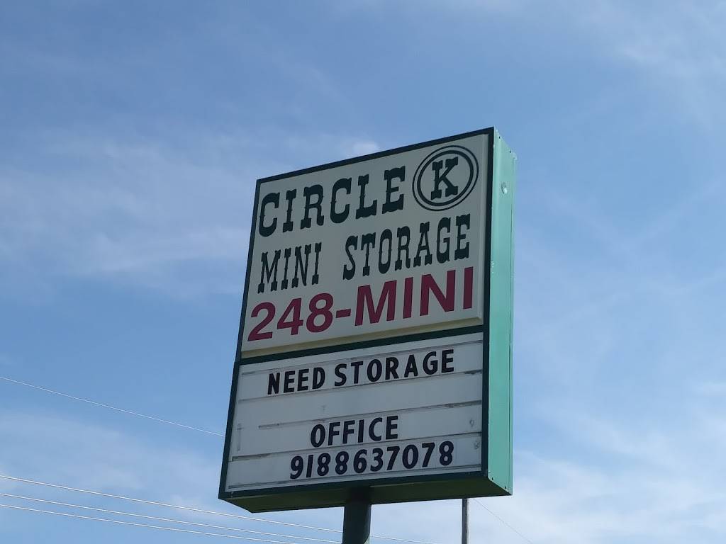 Circle K Mini Storage | 17771 W Ozark Trail, Sapulpa, OK 74066, USA | Phone: (918) 212-8301