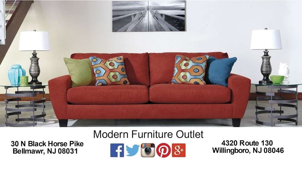 Modern Furniture Outlet | Willingboro | 1427, 4320 US-130, Willingboro, NJ 08046, USA | Phone: (609) 526-5600