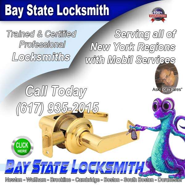 Bay State Locksmith | 143 Pearl St, Newton, MA 02458, USA | Phone: (617) 935-2015