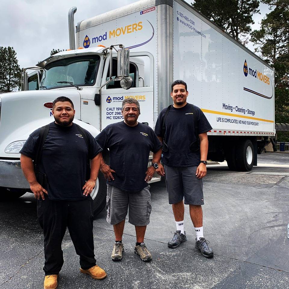 Mod Movers | 1110 Airport Rd, Monterey, CA 93940, United States | Phone: (831) 480-0381