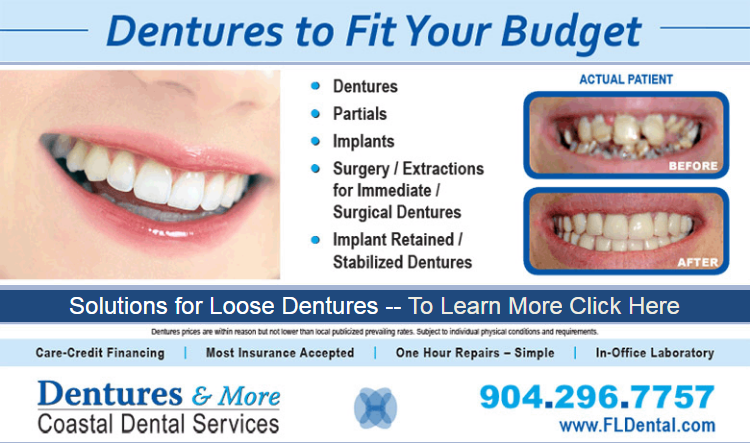 Coastal Dental Services / Dentures and More | 4402 Old Salisbury Rd, Jacksonville, FL 32216, USA | Phone: (904) 717-0644