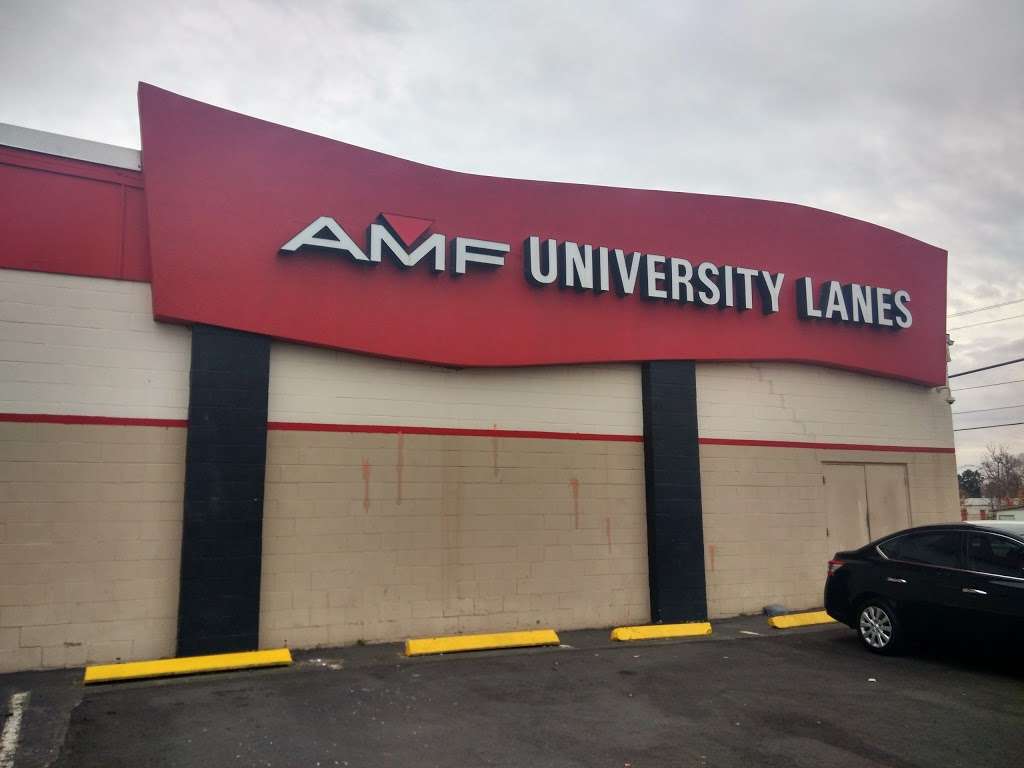 AMF University Lanes | 5900 N Tryon St, Charlotte, NC 28213, USA | Phone: (704) 596-4736