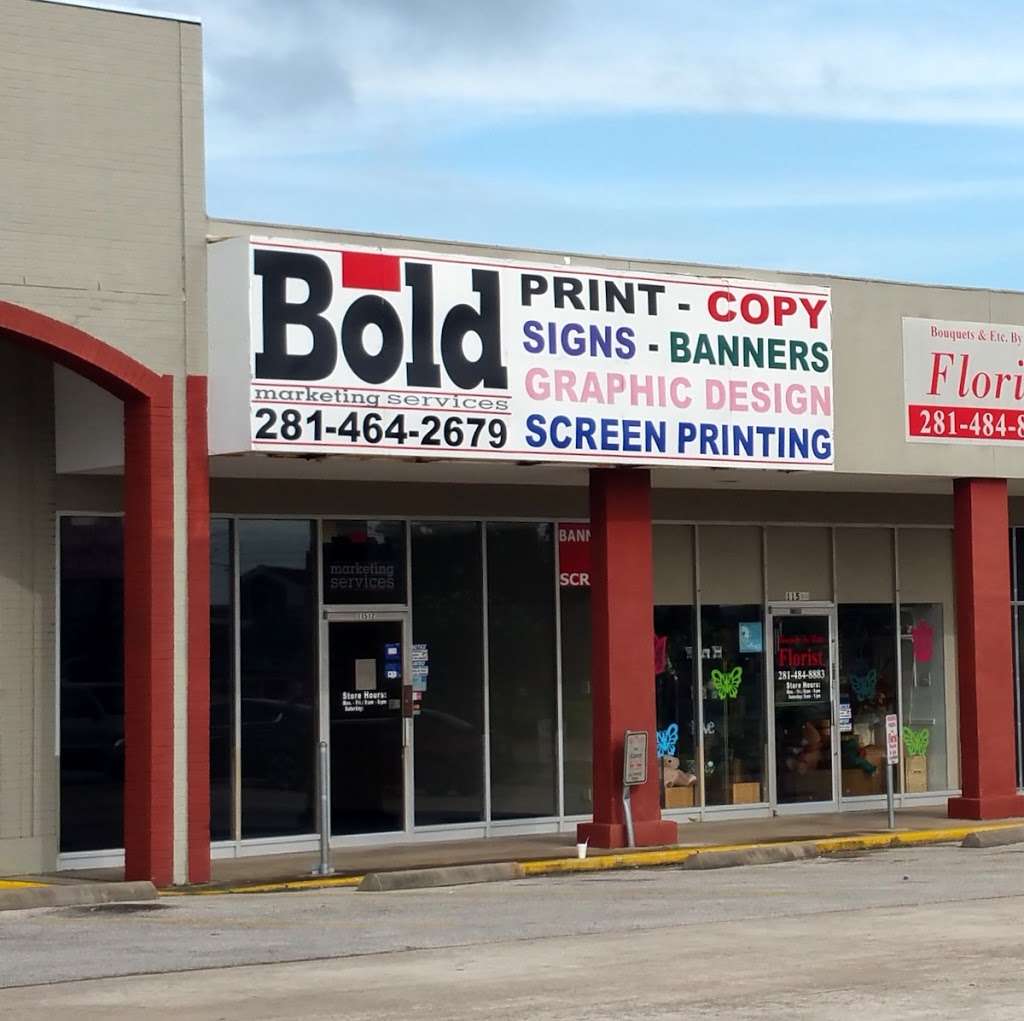 Bold Marketing Services, Inc. | 11512 Hughes Rd, Houston, TX 77089 | Phone: (281) 464-2679