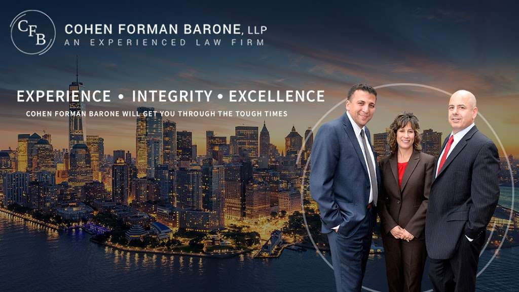Cohen Forman Barone, LLP | 950 Third Avenue, Eleventh Floor New York, NY 10022, USA | Phone: 212-577-9314