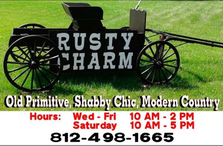 Rusty Charm | 10962 E County Rd 1025 N, Seymour, IN 47274, USA | Phone: (812) 498-1665