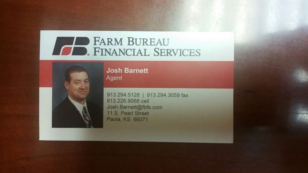 Josh Barnett - Farm Bureau Financial Services | 560 Main St, Osawatomie, KS 66064, USA | Phone: (913) 755-2118