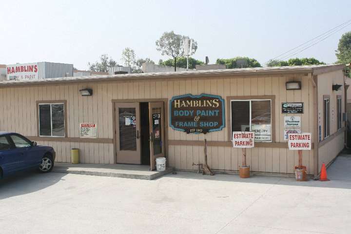 Hamblins Body, Paint, & Frameshop | 7840 Indiana Ave, Riverside, CA 92504, USA | Phone: (951) 637-6100