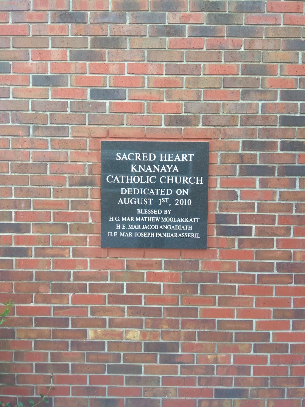 Sacred Heart Knanaya Catholic | 3920 S Kings Ave, Brandon, FL 33511, USA | Phone: (813) 315-9838