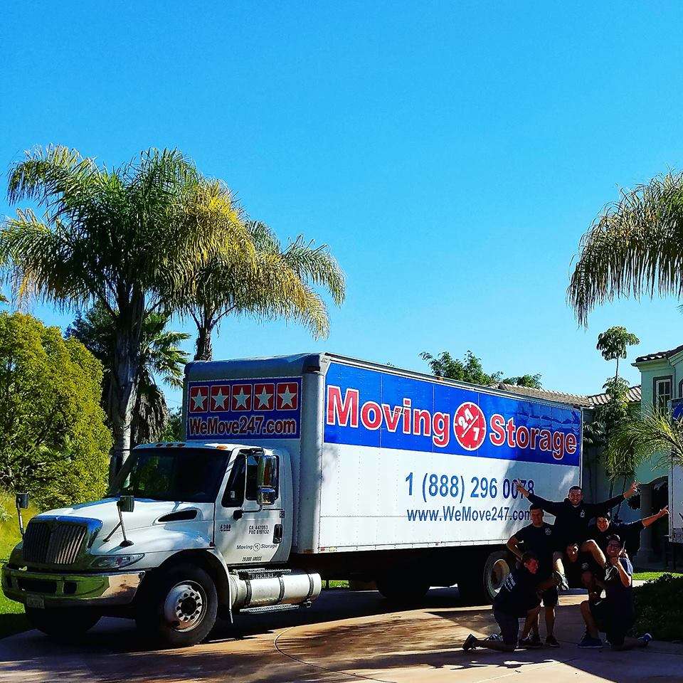 24/7 Moving and Storage | 2622 Piantino Cir, San Diego, CA 92108, USA | Phone: (888) 296-0078