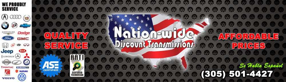 Nation-wide Discount Transmissions | 7017 W 20th Ave, Hialeah, FL 33014, USA | Phone: (786) 310-2222
