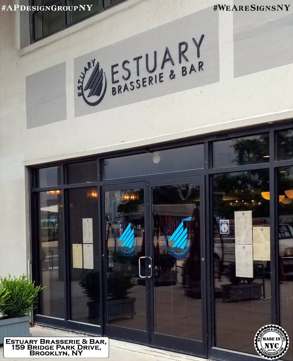 Estuary at ONE°15 Brooklyn Marina | 159 Bridge Park Dr, Brooklyn, NY 11201 | Phone: (718) 521-6744 ext. 1