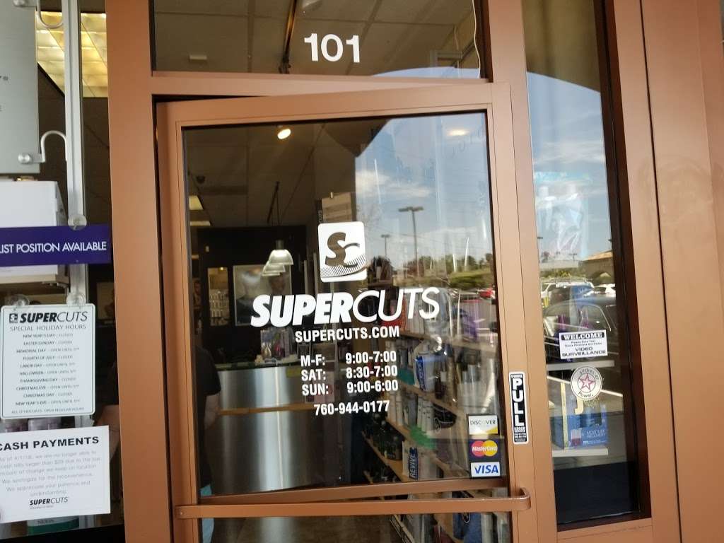 Supercuts | 7670 El Camino Real Ste 101, Carlsbad, CA 92009, USA | Phone: (760) 944-0177