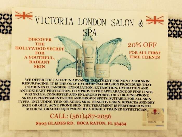 Victoria London Salon & Spa | 450 NE 20th St, Boca Raton, FL 33431, USA | Phone: (561) 487-2056