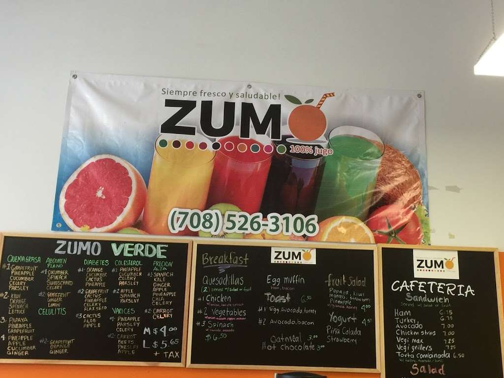 Zumo 100% jugo | 6135 W 16th St, Cicero, IL 60804, USA | Phone: (708) 329-7103