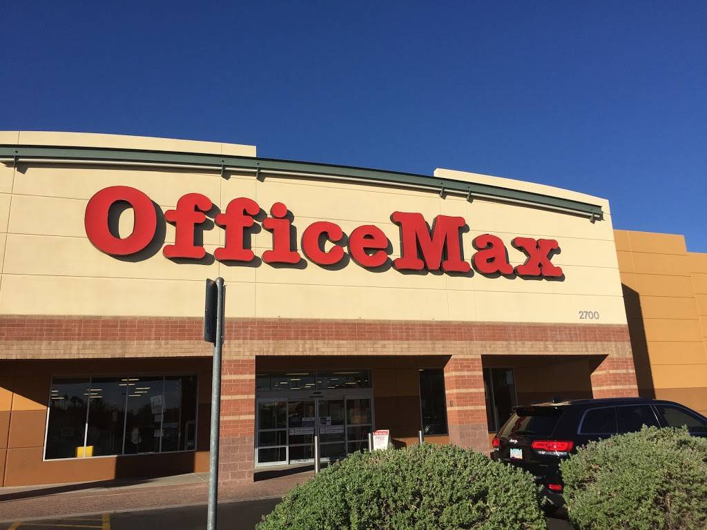 OfficeMax | 2700 W Chandler Blvd, Chandler, AZ 85224, USA | Phone: (480) 857-0331