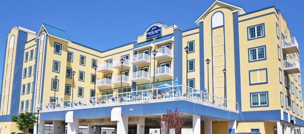 Crystal Beach Oceanfront Hotel | 2500 N Baltimore Ave, Ocean City, MD 21842, USA | Phone: (800) 641-0011