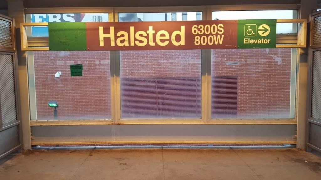 Halsted Green Line Station | Chicago, IL 60621, USA