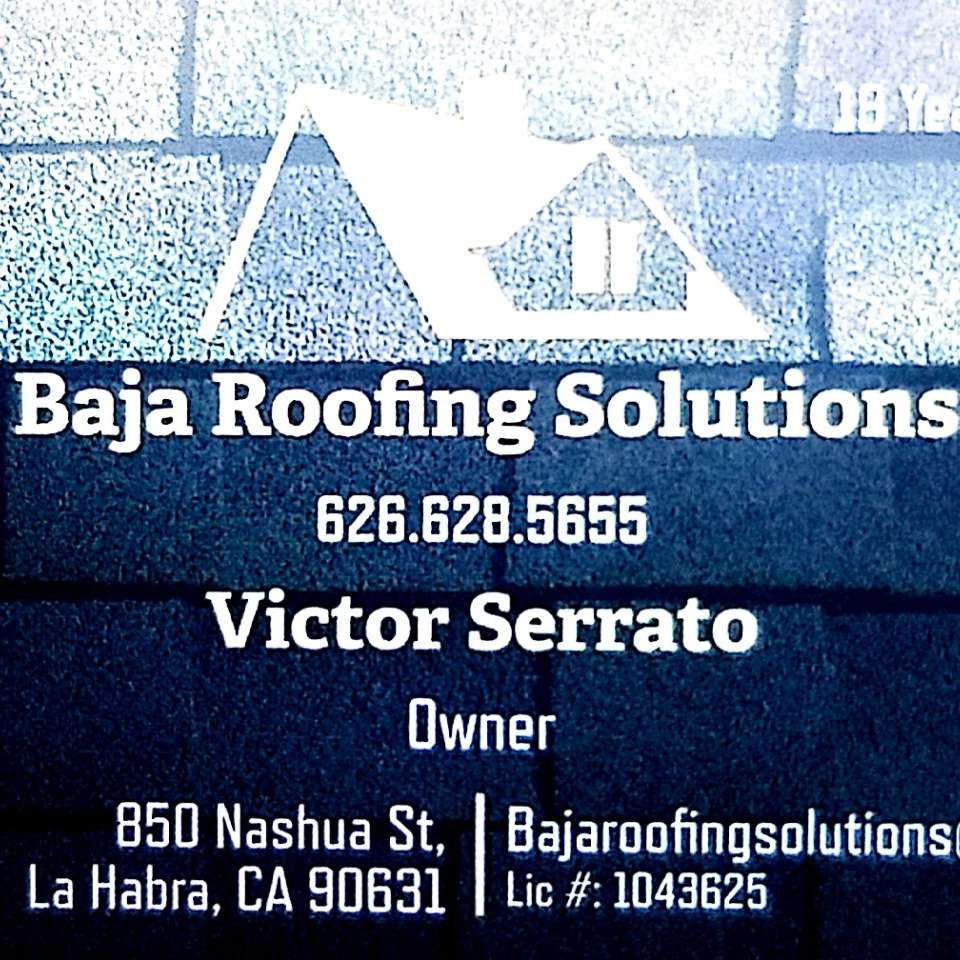 Baja roofing solutions and tear off | 6331 Canobie Ave, Whittier, CA 90601, USA | Phone: (626) 628-5655