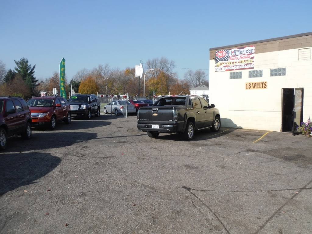 D&D ALL AMERICAN AUTO SALES INC | 25030 Groesbeck Hwy, Warren, MI 48089, USA | Phone: (586) 465-7922