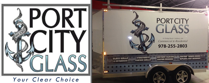 Port City Glass | 141 Bridge Rd, Salisbury, MA 01952, USA | Phone: (978) 255-2803