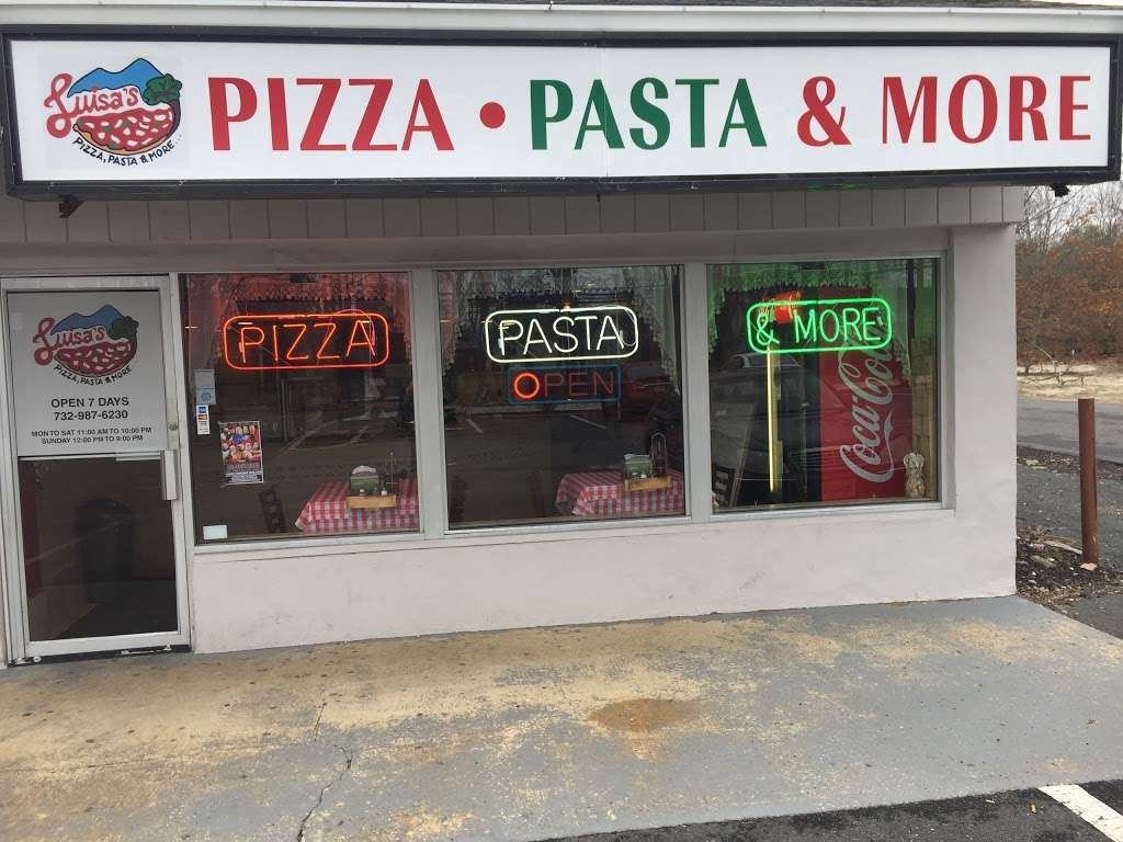 Luisas Pizza, Pasta & More | 165 S New Prospect Rd, Jackson, NJ 08527, USA | Phone: (732) 987-6230