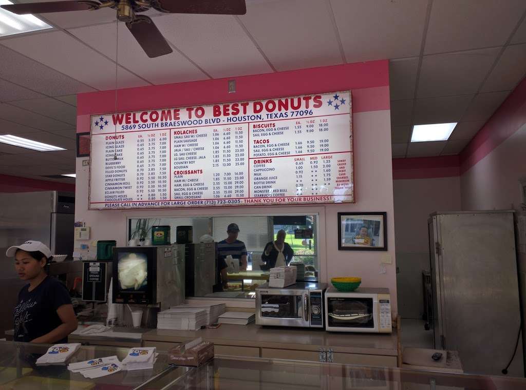 Best Donuts | 5869 S Braeswood Blvd, Houston, TX 77096, USA | Phone: (713) 723-0305