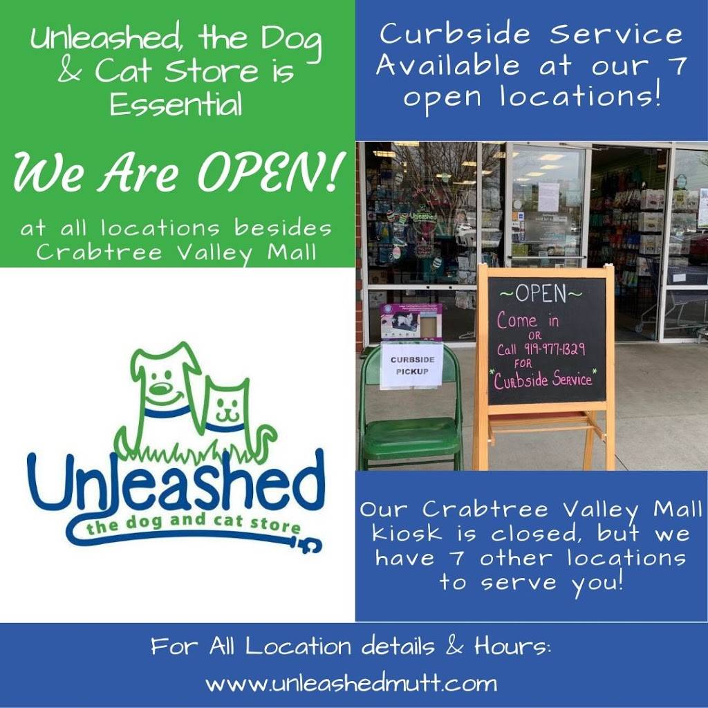 Unleashed | 4325 Glenwood Ave K2, Raleigh, NC 27612 | Phone: (919) 521-0325