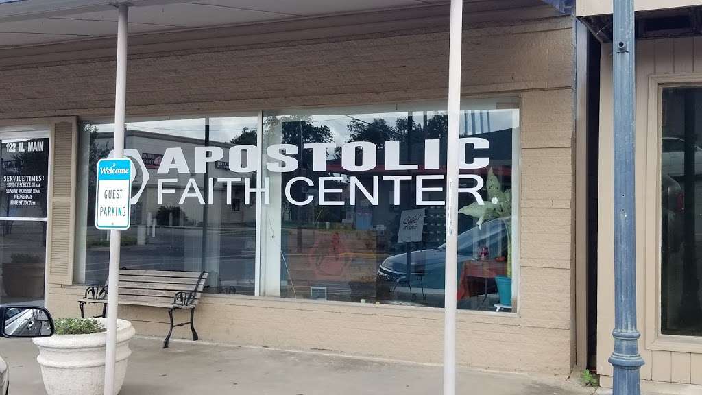 Apostolic Faith Center | 122 N Main St, Sweeny, TX 77480, USA | Phone: (979) 548-5433