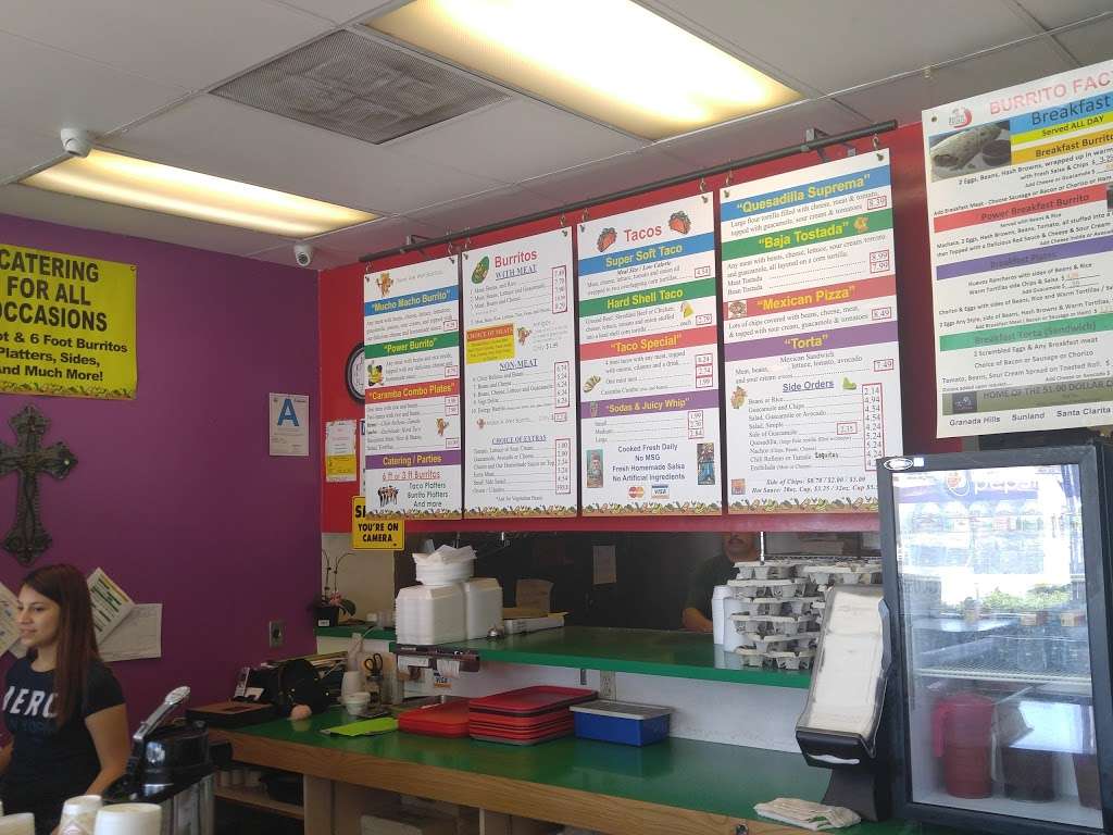 Burrito Factory | 8652 Foothill Blvd, Sunland-Tujunga, CA 91040 | Phone: (818) 951-9229