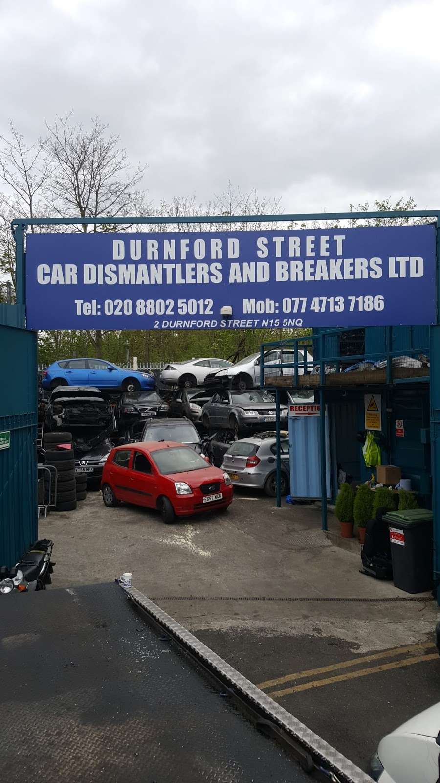 Durnford Street Car Dismantlers and Breakers Ltd | 2 Durnford St, London N15 5NQ, UK | Phone: 020 8802 5012