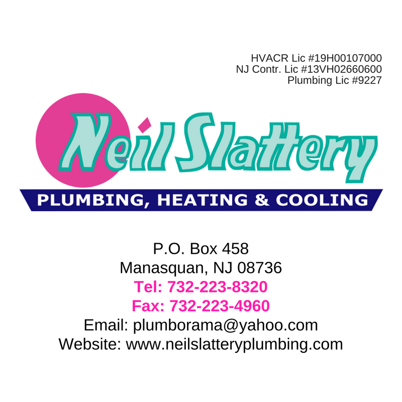 Neil Slattery Plumbing, Heating & Cooling, LLC | 628 Rolling Hills Dr, Brick, NJ 08724, USA | Phone: (732) 365-4848