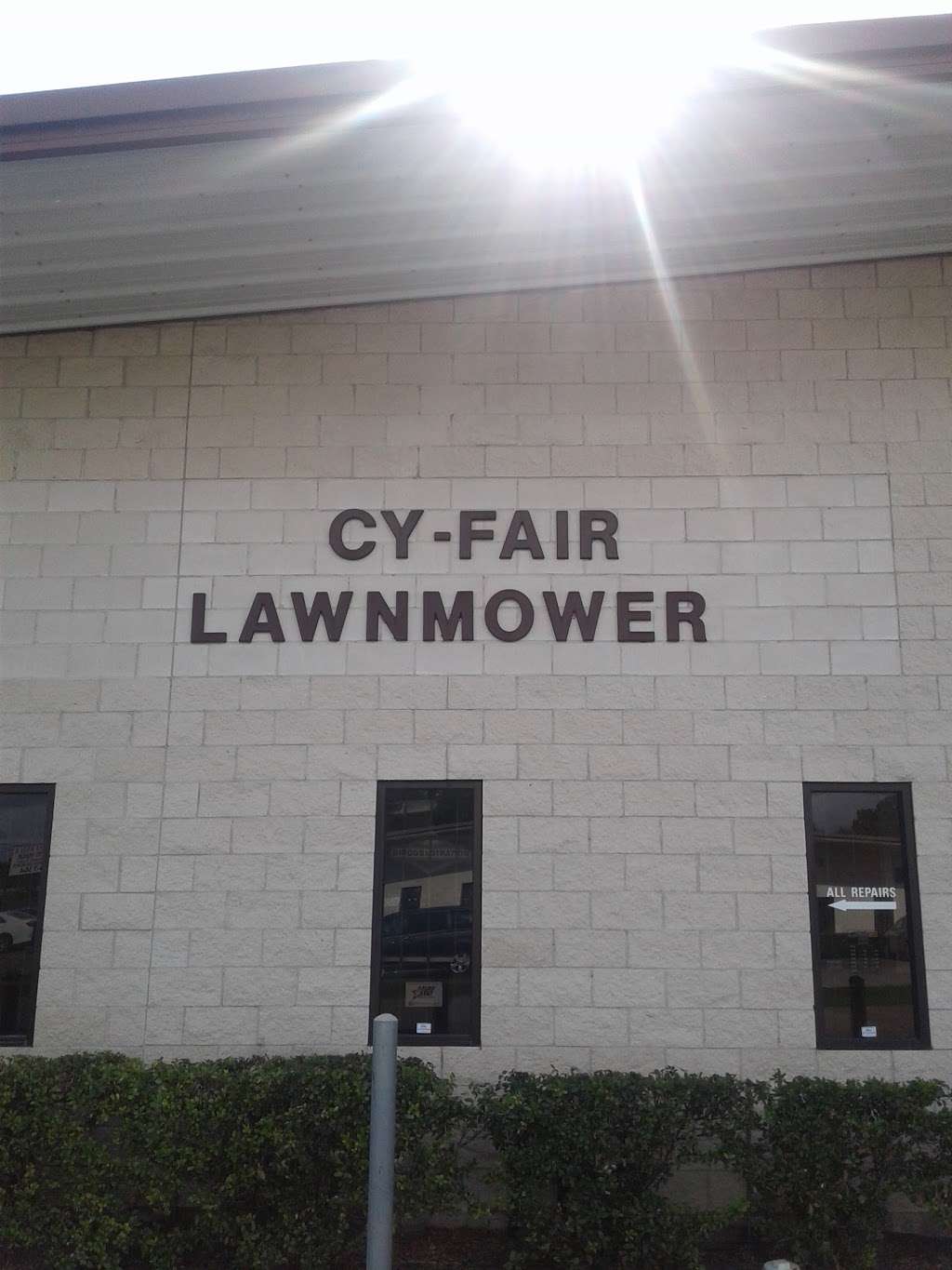 Cy-Fair Lawnmower Inc | 11907 Windfern Rd, Houston, TX 77064, USA | Phone: (281) 955-5575