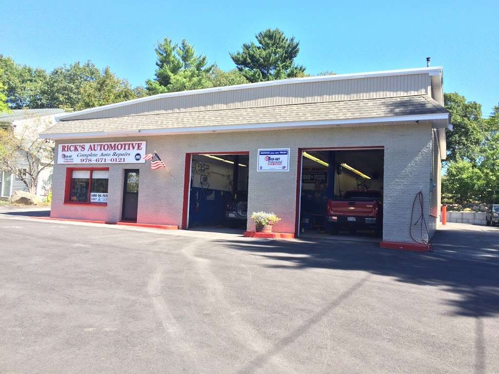 Ricks Automotive | 246 Nashua Rd, North Billerica, MA 01862 | Phone: (978) 671-0121