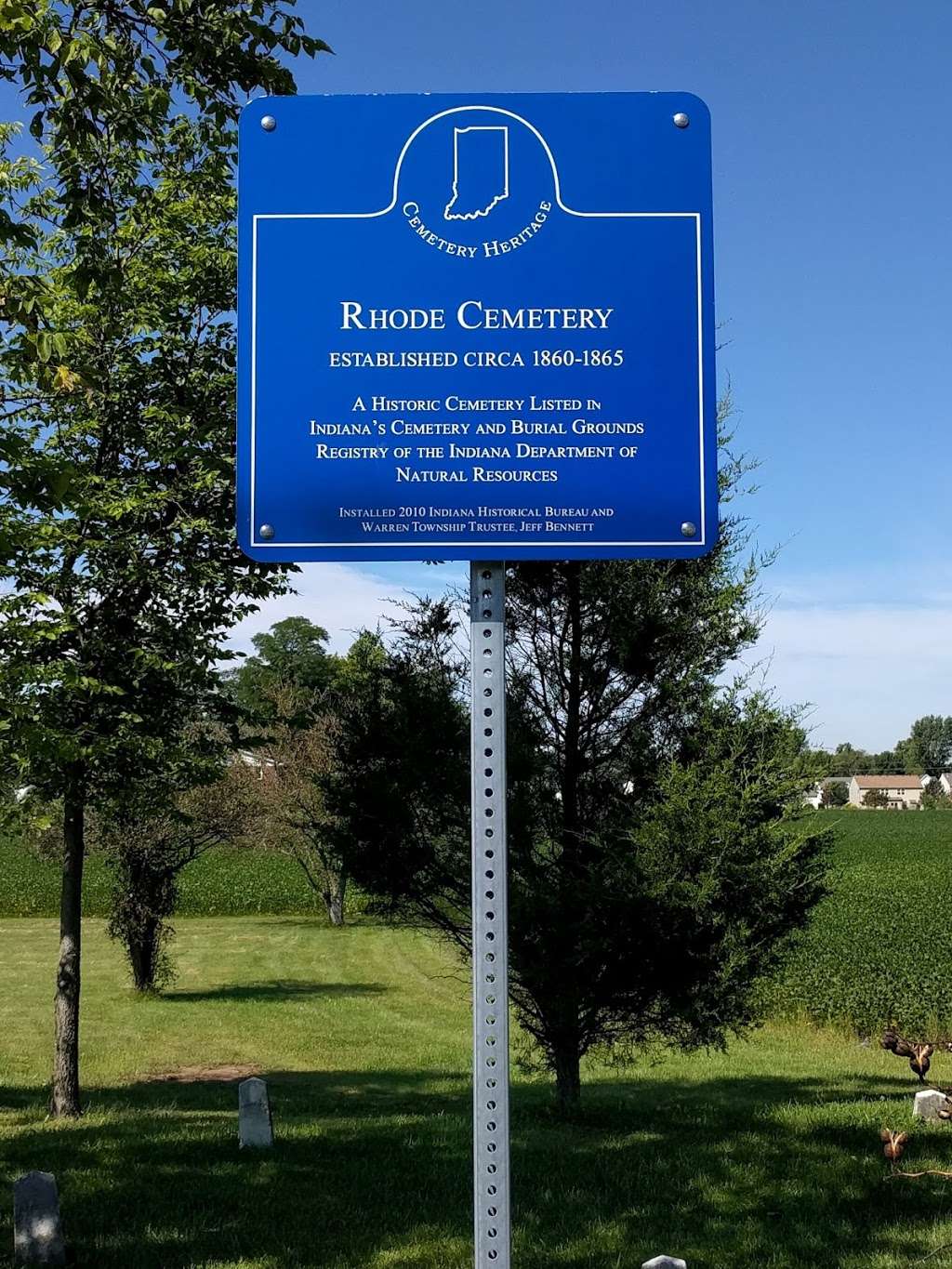 Rhode Cemetery | 2340 S Franklin Rd, Indianapolis, IN 46239