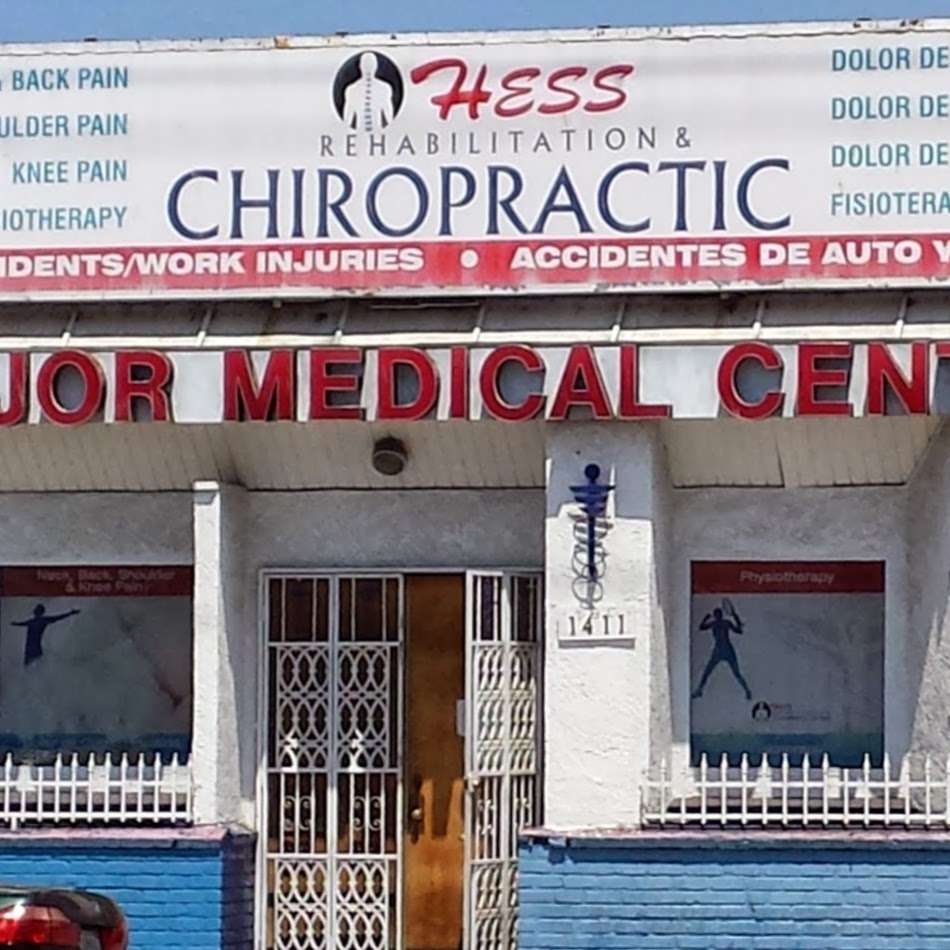 Hess Rehab & Chiropractic | 1411 W 54th St, Los Angeles, CA 90062, USA | Phone: (323) 541-0200