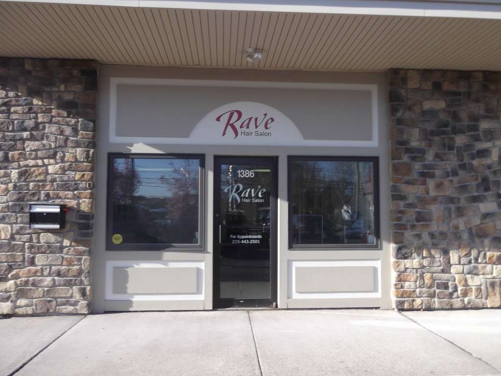 Rave Hair Salon | 3111, 1386 Street Rd, Warminster, PA 18974 | Phone: (215) 443-2501