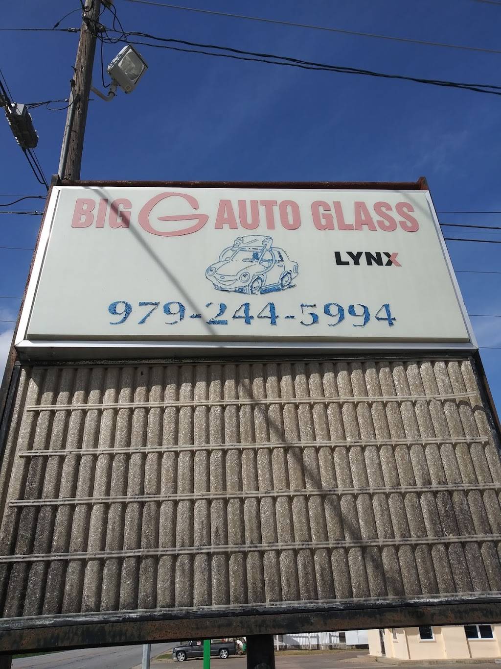 Big G Auto Glass | 1601 Avenue F, Bay City, TX 77414, USA | Phone: (979) 244-5994