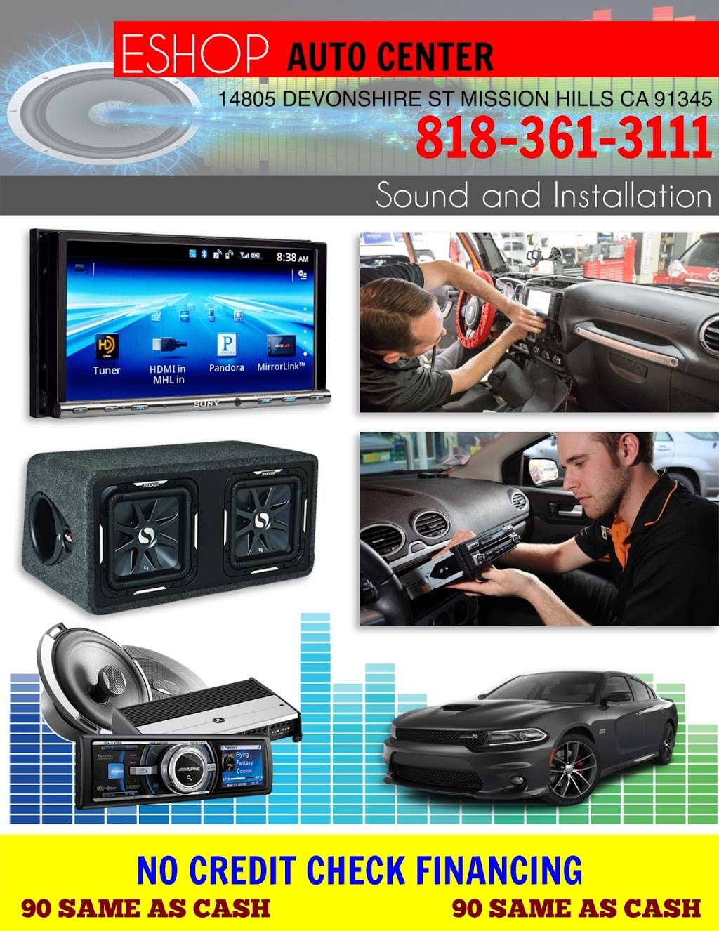 eShop Auto Center | 14805 Devonshire St, Mission Hills, CA 91345, USA | Phone: (818) 651-5699