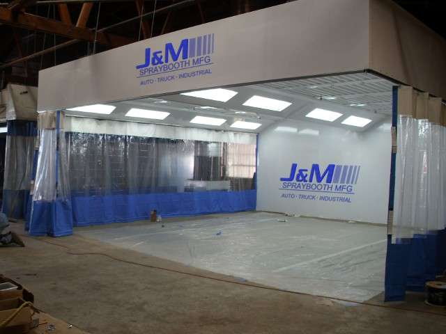 J & M Spray Booth Manufacturing | 8742 Park St STE A, Bellflower, CA 90706, USA | Phone: (562) 529-8364