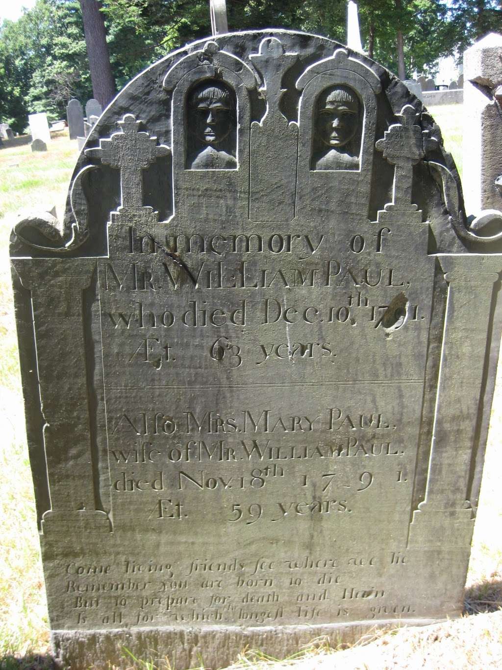 Village Ave Cemetery | 2-30 Village Ave, Dedham, MA 02026, USA | Phone: (781) 326-1177
